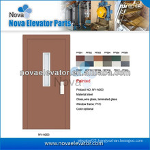 Narrow / Wide Villa Elevator Automatic Door, Glass Elevator Swing Door